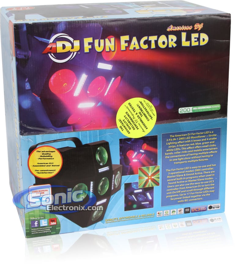American DJ Fun Factor LED Image 3