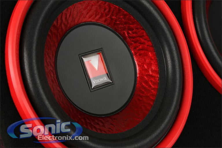 Open Box Visonik Amplifier + Amp Kit + 2 10" Subwoofers + Box Super Thump Package! Image 28