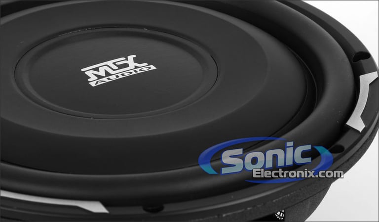 MTX Audio 10" Shallow Mount Subwoofer (FPR10-02) Image 3