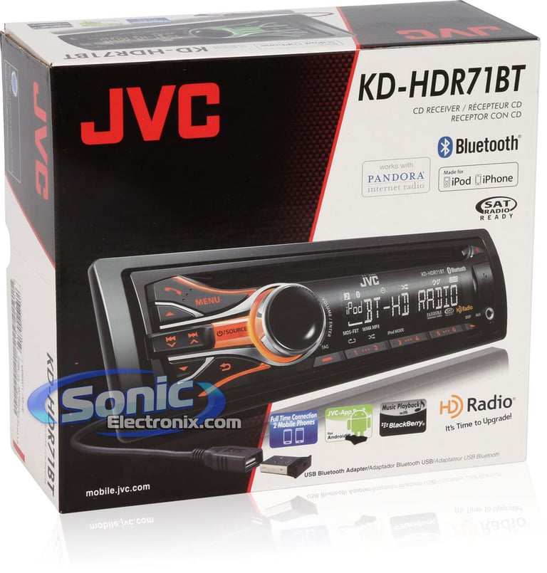JVC KD-HDR71BT-OPEN BOX  Image 10