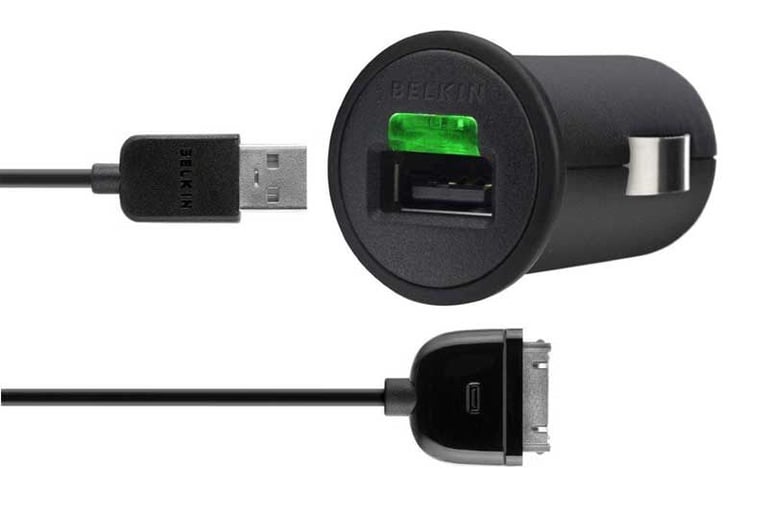 Belkin F8Z689TT Car Micro Charger 2.1AMP Image 1