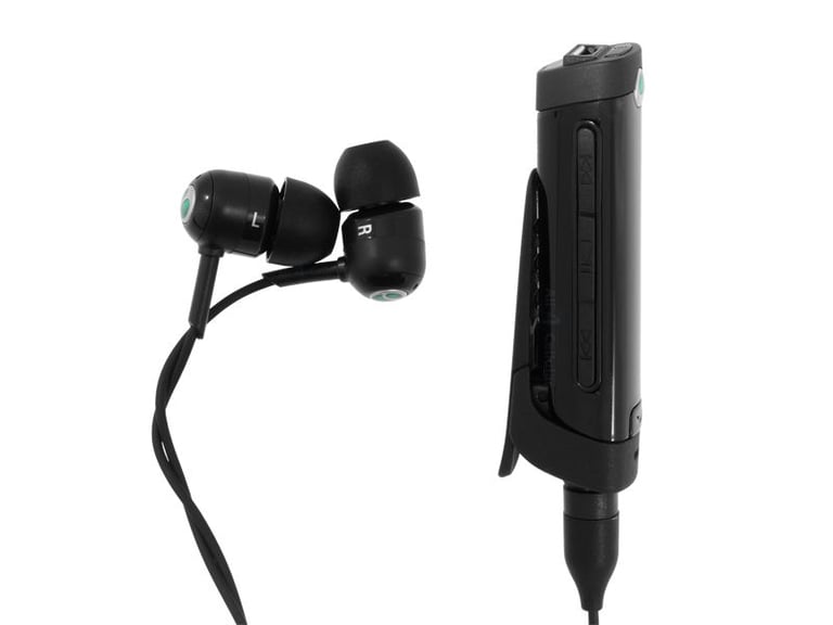 Sony Ericsson MW600 Black Wireless Headset with FM Radio Image 1
