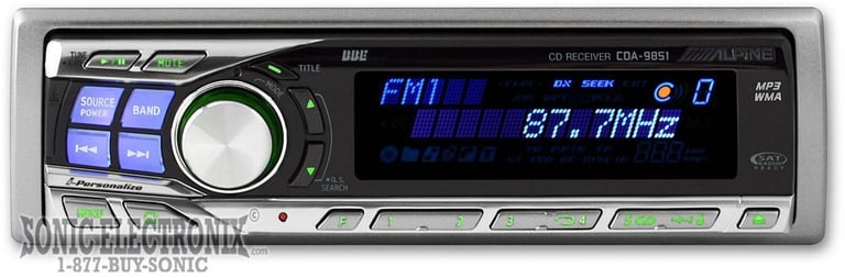 Alpine CDA-9851 Image 4