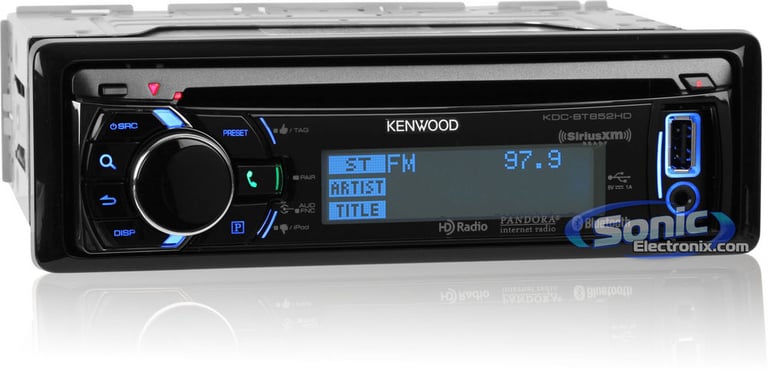 Kenwood KDC-BT852HD R/B Image 2