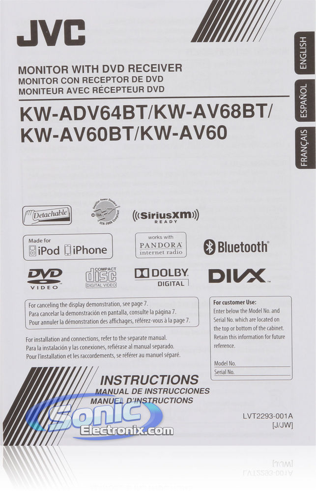 JVC KW-AV60BT Image 11