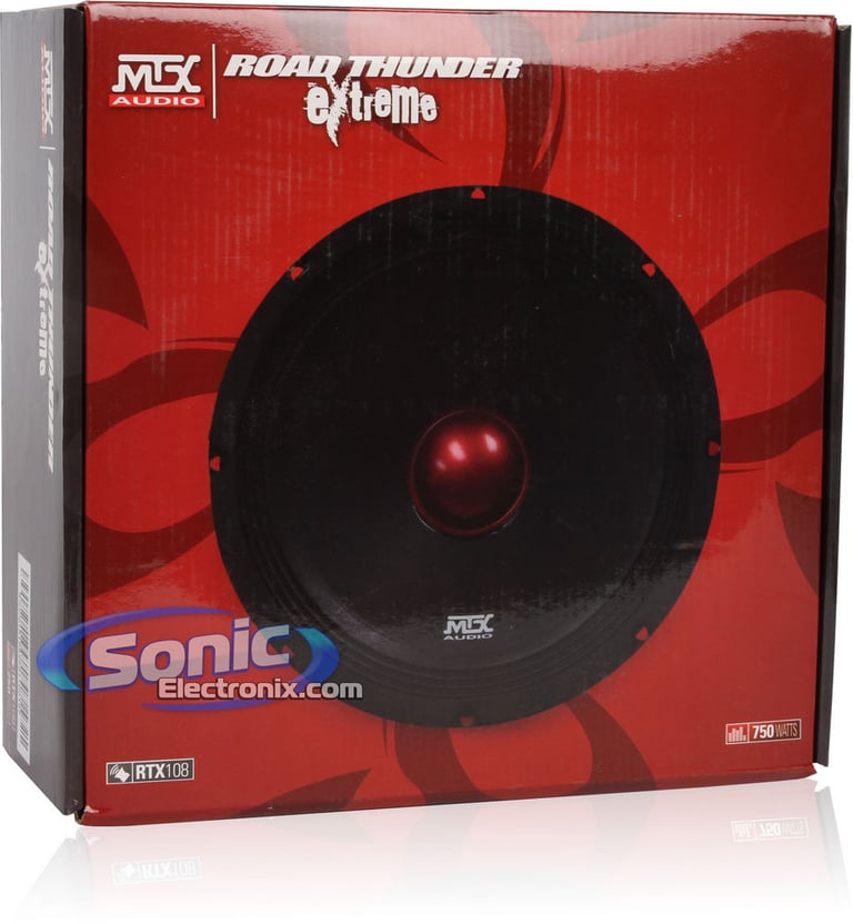 MTX Audio RoadThunder Mid-Driver - RTX108  Open Box (Complete) Image 4
