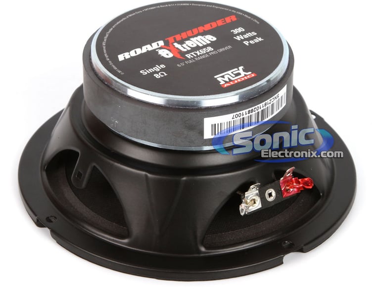 MTX Audio RoadThunder Extreme Midbass Speaker - RTX658 (Open Box, Complete) Image 2