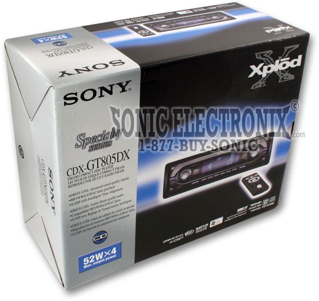 Sony CDX-GT805DX Image 6