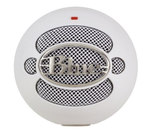 Blue Snowball White USB Microphone  Image 1