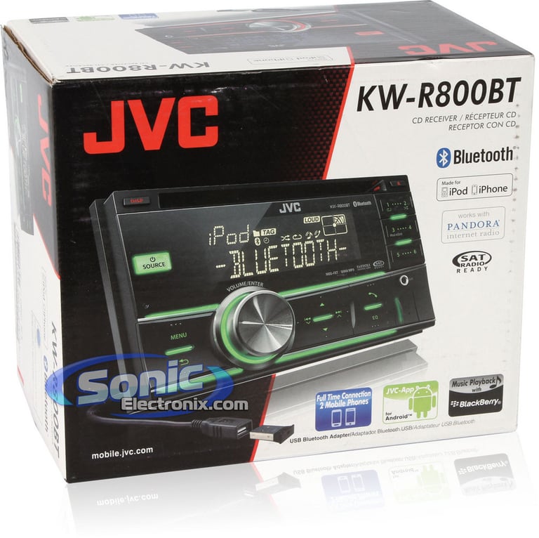 JVC KW-R800BT (Factory Refurbished) Image 7