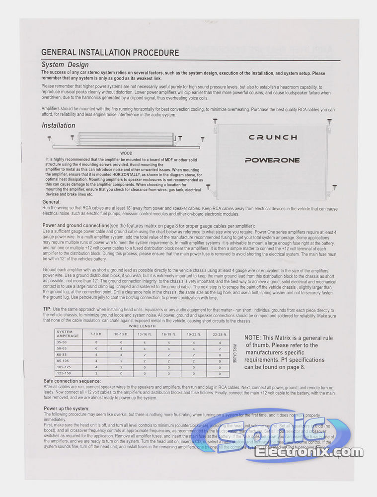 Crunch P1-650.2 Image 6