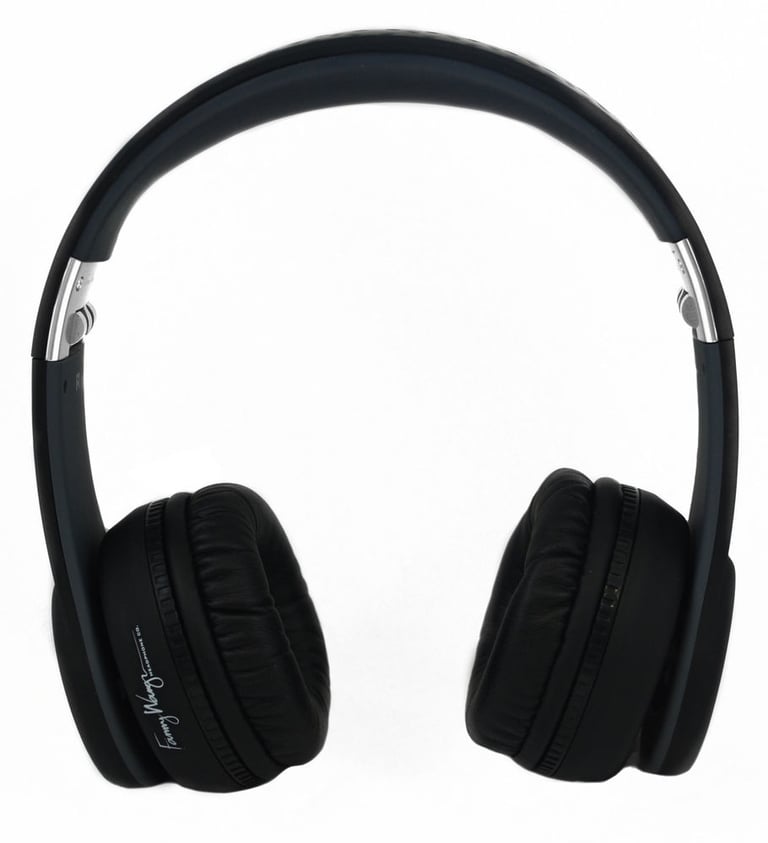 Fanny Wang (FW-1003-BLK) Black 1000 Series Headphones Image 3