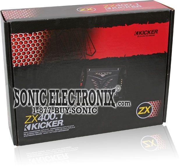 Kicker 08ZX400.1 Open Box Image 7