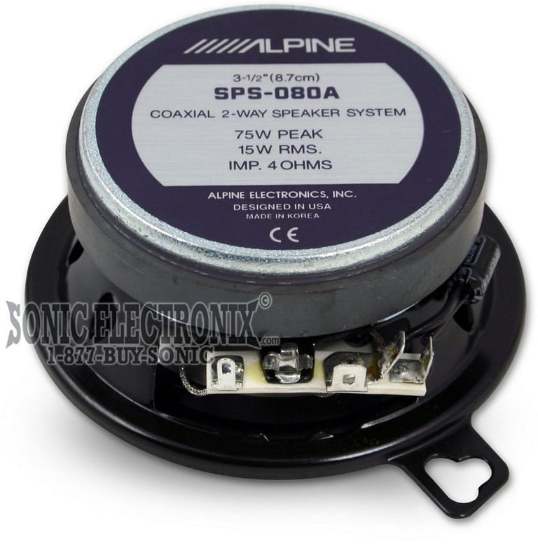 Alpine SPS-080A Image 3