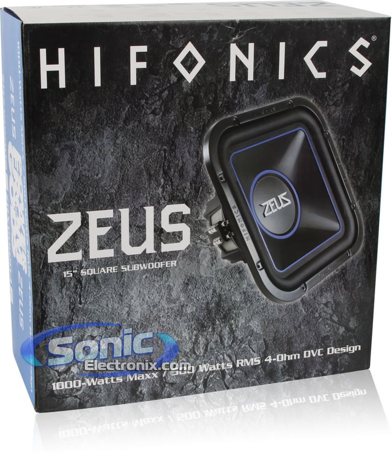 Hifonics ZRX15SQD4 Image 5