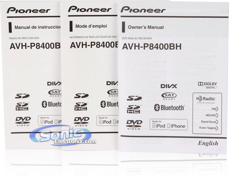 Pioneer AVH-P8400BH Open Box Image 12