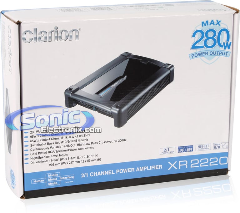 Clarion XR2220 Image 6