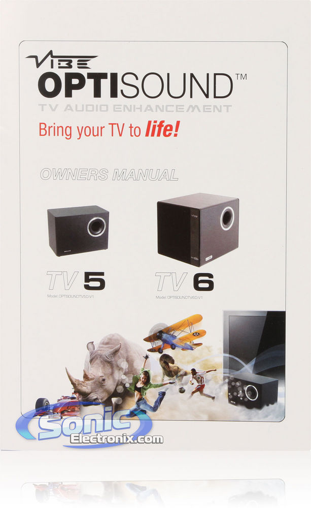 VIBE Audio Optisound TV 5 Digital (OPTISOUNDTV5D V1) Image 7