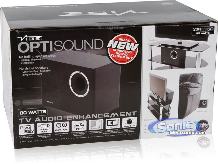 VIBE Audio Optisound TV 5 Digital (OPTISOUNDTV5D V1) Image 8