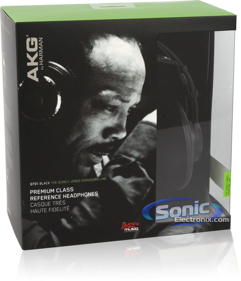 AKG Q 701 Quincy Jones Signature Reference Edition - Black Image 11