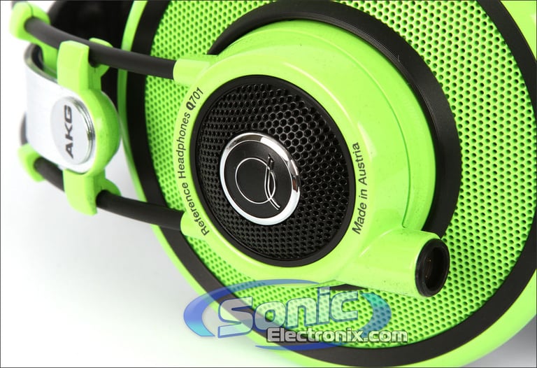 AKG Q 701 Quincy Jones Signature Reference Edition - Green Image 7