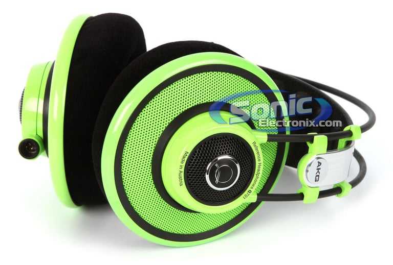 AKG Q 701 Quincy Jones Signature Reference Edition - Green Image 8