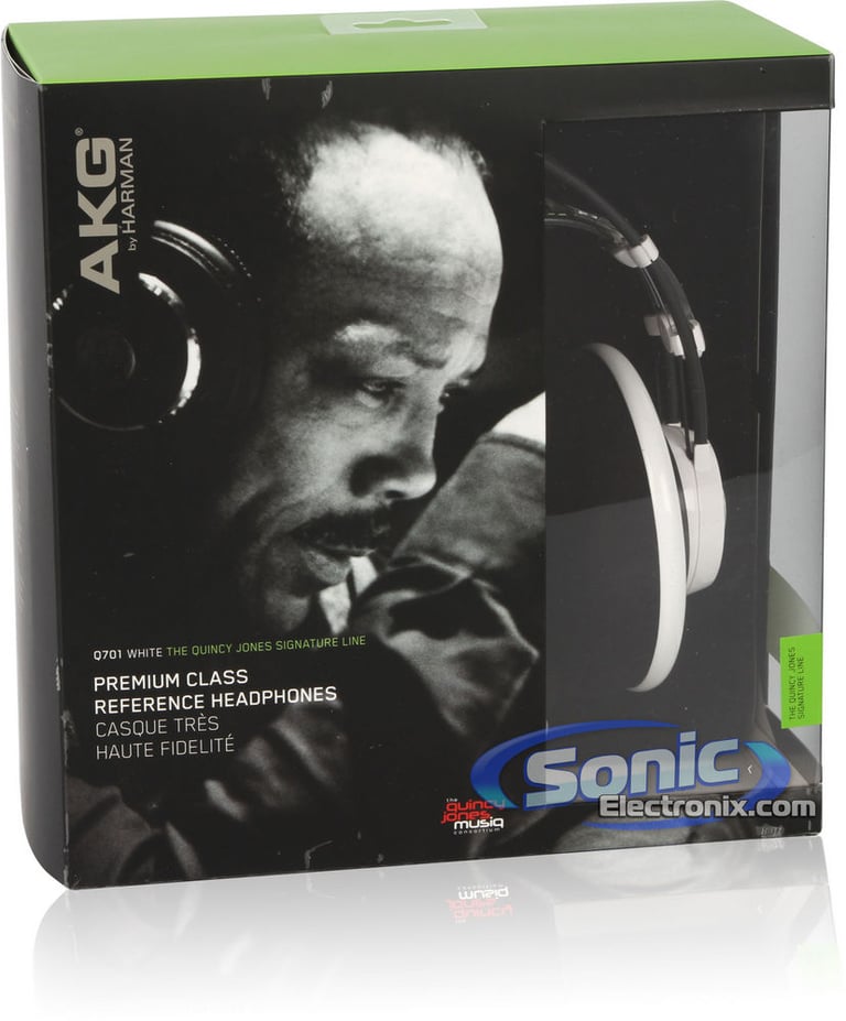 AKG Q 701 Quincy Jones Signature Reference Edition - White Image 15