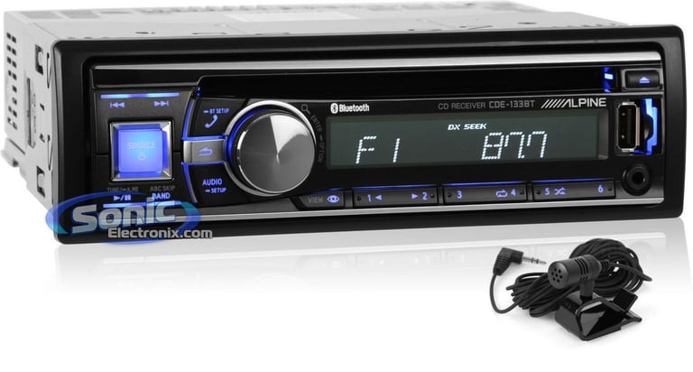 Alpine CDE-133BT Open Box  Image 1