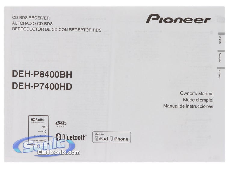 Pioneer DEH-P7400HD Image 8