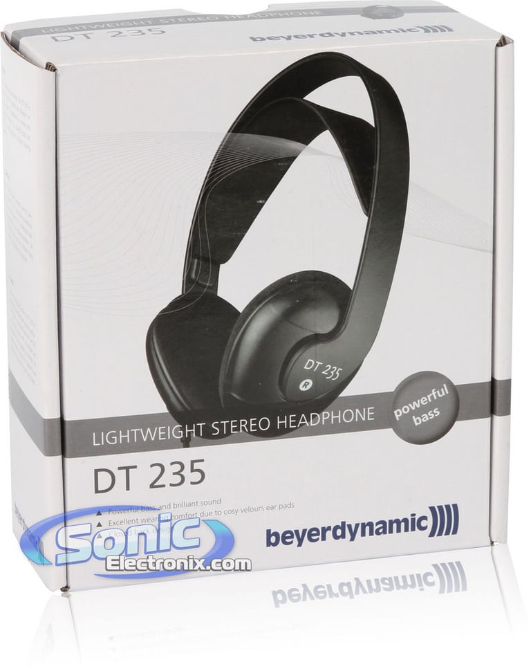 Beyerdynamic DT 235 SW (DT235B) Closed-Back Headphones - Black Open Box Image 7