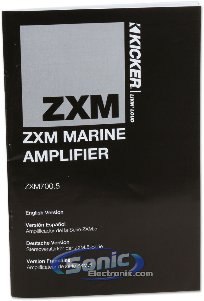 Complete Kicker Marine Combo Image 7