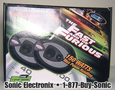 Rockford Fosgate FFC69 6" x 9" Fast & Furious Special Edition Image 4
