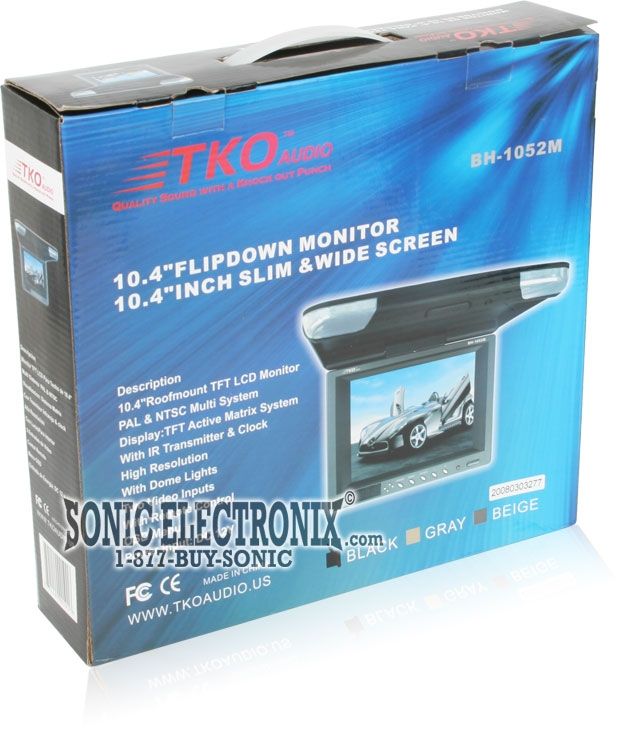 TKO Audio BH-1052M (Black) Image 4