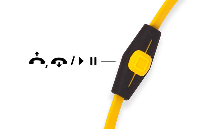 Monster iSport LIVESTRONG (MH ISRT IE LS CTU WW) In-Ear Headphones - Yellow Image 4