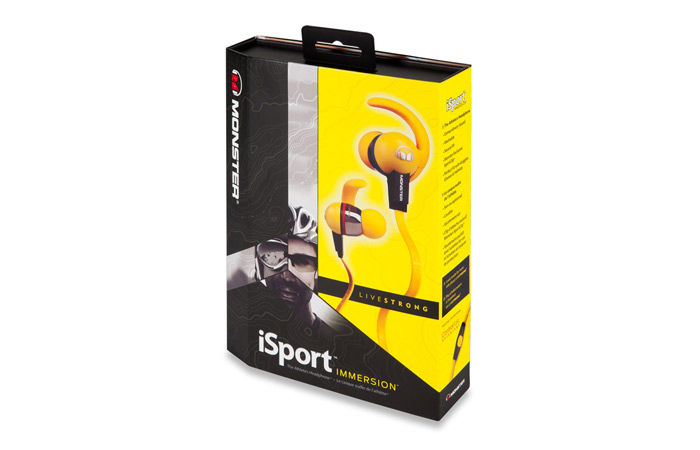 Monster iSport LIVESTRONG (MH ISRT IE LS CTU WW) In-Ear Headphones - Yellow Image 7