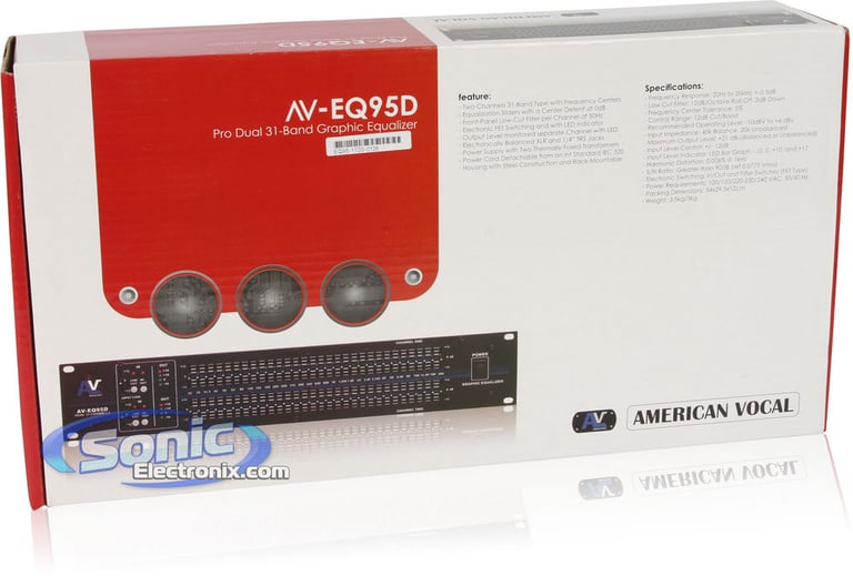 American Vocal AVEQ95D Image 5