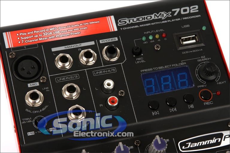 Jammin Pro StudioMix 702 Image 3