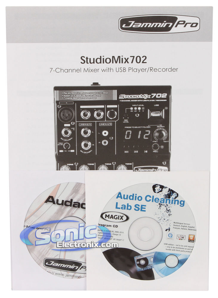 Jammin Pro StudioMix 702 Image 6