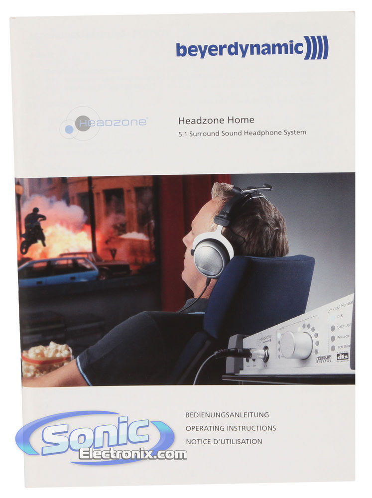 Beyerdynamic Headzone Home 5.1 Surround Sound Amplifier & DT 880 Headphones Image 14