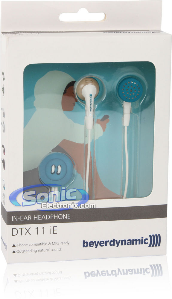 Beyerdynamic DTX 11 iE Aqua (713953) Dynamic In-Ear Headphone Image 1