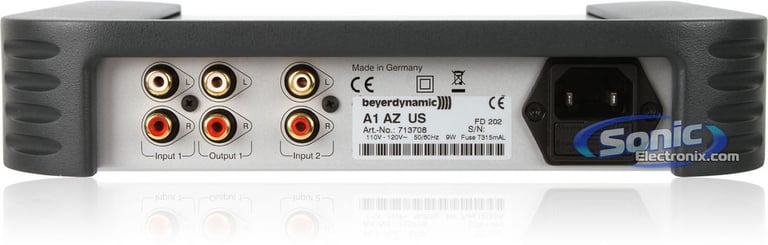 Beyerdynamic A1 (Beyer Dynamic) Professional Audiophile Headphone Amplifier Image 3
