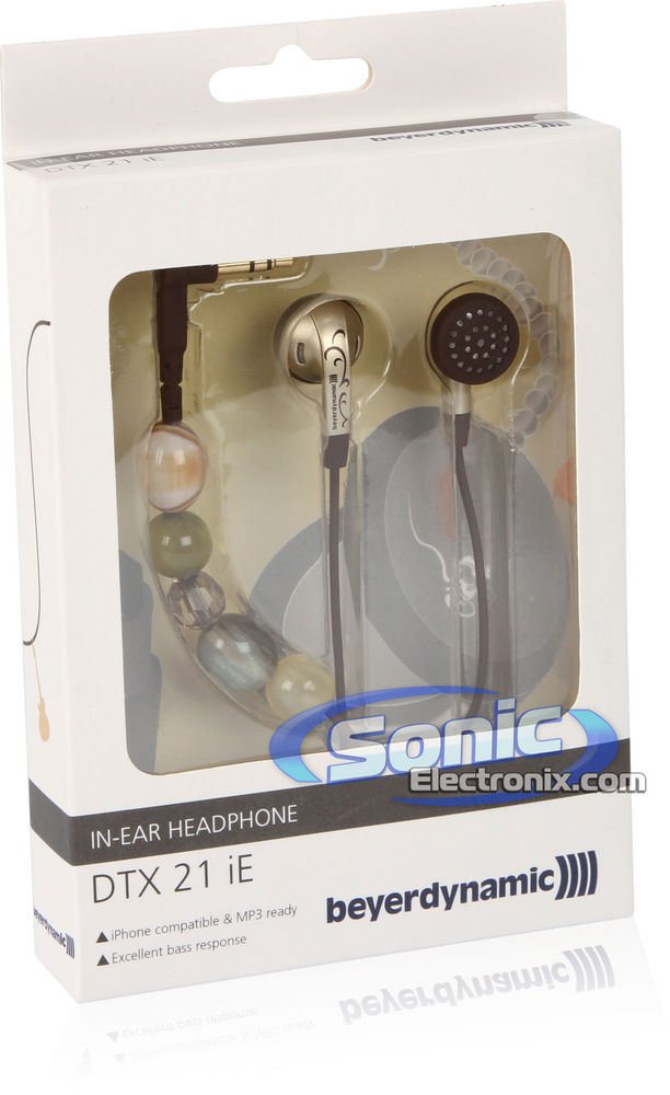 Beyerdynamic DTX 21 iE Gold Beads (DTX21iE) In-Ear Headphones Image 2