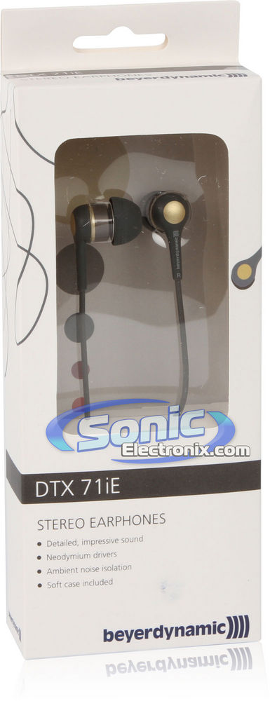 Beyerdynamic DTX 71 iE Charcoal Grey/Gold Image 2