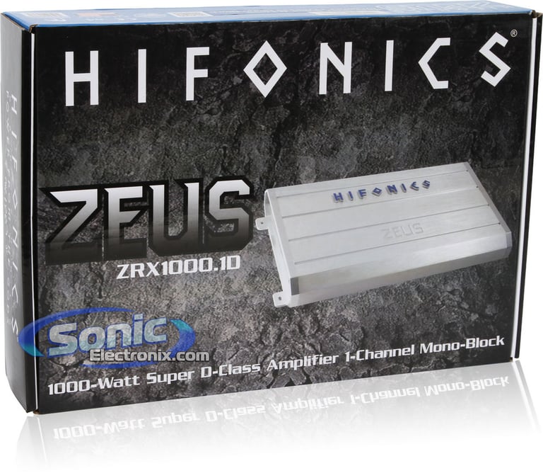 Hifonics Zeus ZRX1000.1D Image 6