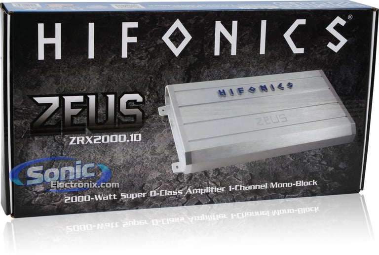 Hifonics ZRX2000.1D (Factory Refurbished) Image 6