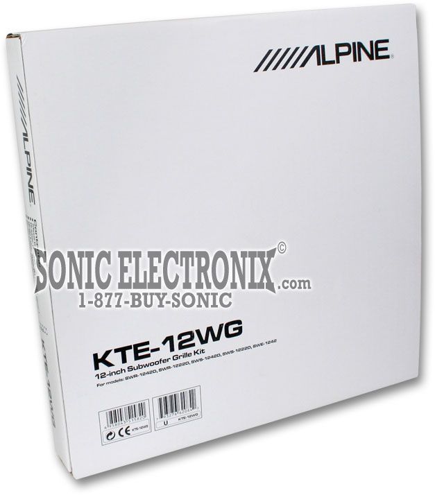 Alpine KTE-10WG Image 2