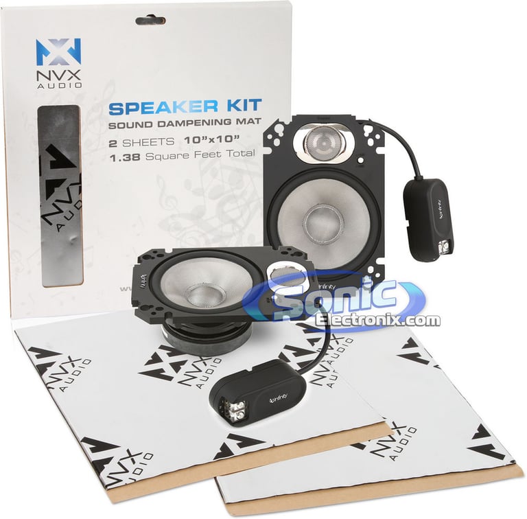 Infinity Kappa 462.9cfp + NVX Sound Dampening Image 1