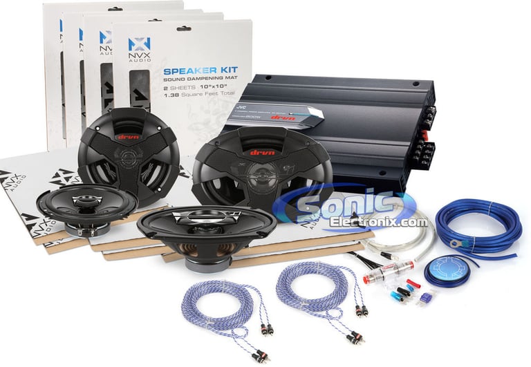 JVC KS-AX3104 + Complete Speaker Package Image 1