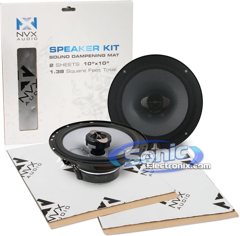 JL Audio TR650-CXi w/ NVX Sound Dampening Image 1