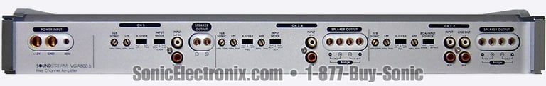 Soundstream VGA 800.5 Van Gogh 5-Channel ( VGA800.5 ) Image 2
